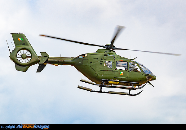 Irish Air Corps EC-135 at the 2019 Birr Airshow. Eurocopter EC-135P2