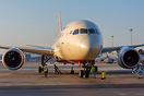 Ground crew making the aircraft ready at the departure gate