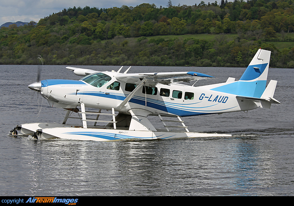 This Cessna Caravan on floats operates from Loch Lomond, Scotland Cessna 208 Caravan