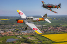 Formation:
OY-ALL - DHC-1 Chipmunk Mk22
OY-FUD - Noorduyn Sk16A