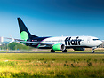 Flair's inaugural 737 MAX departing Toronto on its first ever revenue ...
