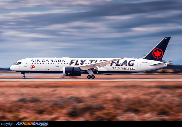FLY THE FLAG GO CANADA GO! Air Canada new special livery supporting Team Canada & Canadian Paralympic Team at the Tokyo 2020 Olympic & Paralympic Games. Boeing 787-9 Dreamliner