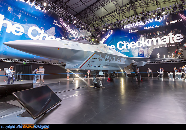 The new aircraft by Sukhoi Design Bureau.
Su-75 or LTS (Light Tactical Aircraft) is a single-engine, fifth-generation stealth fighter aircraft under development by Sukhoi for export and for the Russian Aerospace Forces. Sukhoi Su-75 Checkmate