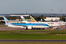 Showing four aircraft that have operated a series of flights from Duba...