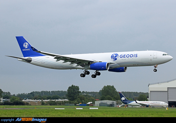 Newly delivered Titan Airways A330-343P2F, G-EODS, visited Shannon for crew training. Airbus A330-343P2F