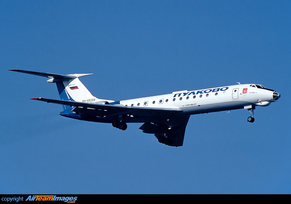 Aeroflot sticker Tupolev Tu-134A-3
