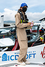 19 year old Zara Rutherford next to her Shark Aero Shark on a mission ...