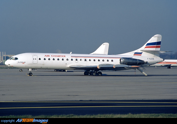 Final livery Sud Aviation Caravelle 10B3