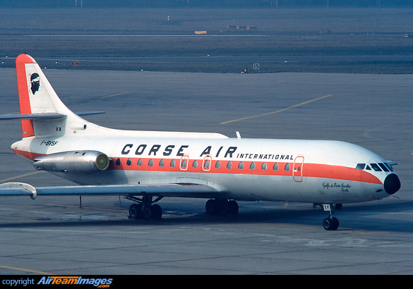 Original livery Sud Aviation Caravelle VI-N