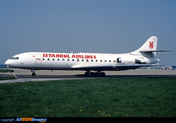First regular Istanbul livery Sud Aviation Caravelle 10B1R