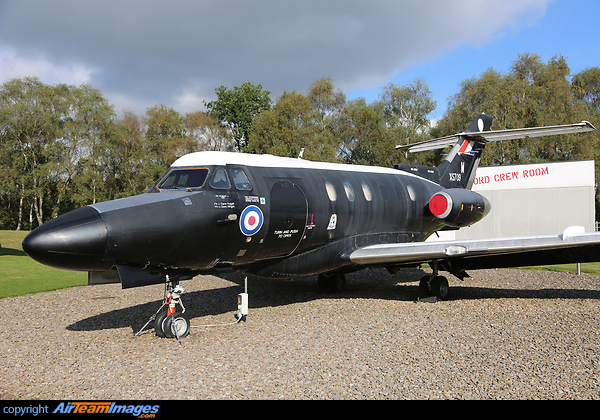 Displayed at the RAF Museum, Cosford. Hawker Siddeley Dominie T1