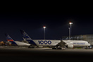 Along with A350-900 F-WXWB, parked on the ramp in Montreal after a fli...