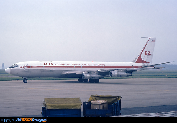ORAS sticker - ORAS was the transport subsidiary of rocket company OTRAG. Very interesting history compiled in documentary movie titled "Fly Rocket Fly". Boeing 707-331C