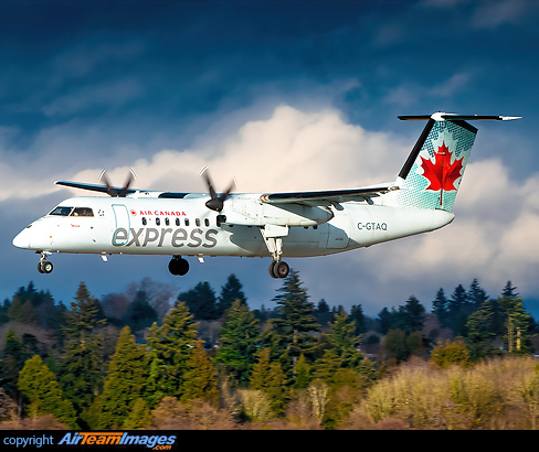 January 9, 2022 will be the last flight for the Air Canada Jazz Dash 8-300 fleet. Bombardier Dash 8-301
