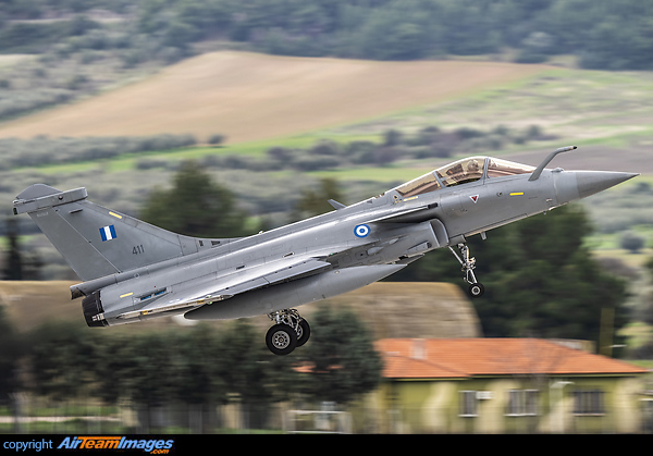 First Dassault Rafale for the Hellenic Air Force delivered today at Tanagra Air Base, 332 SQ Dassault Rafale EG