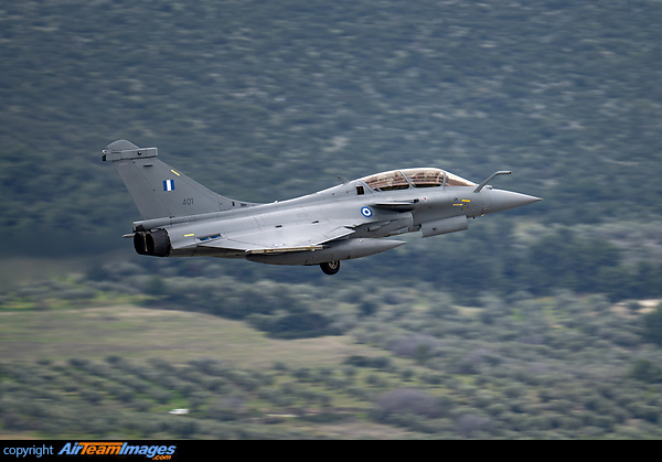 First Rafales for the Hellenic Air Force delivered today at Tanagra Air Base, 332 SQ Dassault Rafale EG