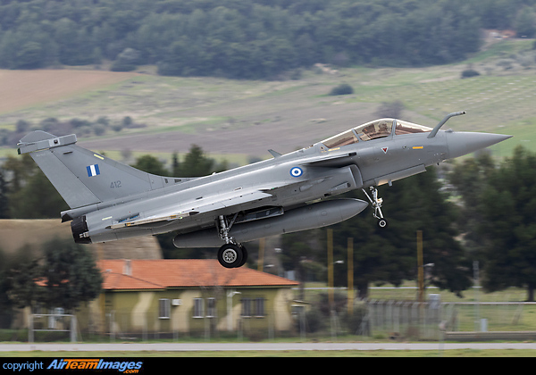 Delivered to fleet of Hellenic Air Force Dassault Rafale EG
