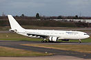 Arriving at Birmingham after completing a Covid-19 freight flight from...
