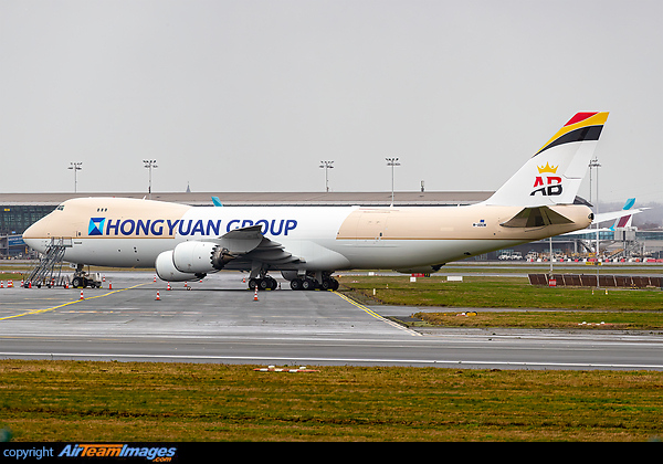 The first 747-8F for the Hongyuan Group, operated by Air Belgium. Boeing 747-87UF