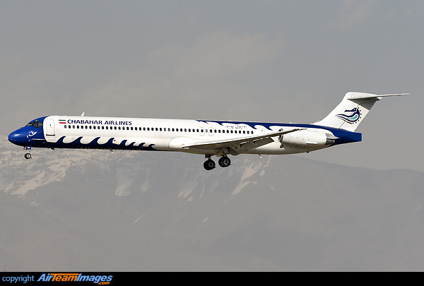 Chabahar Airlines first aircraft McDonnell Douglas MD-82