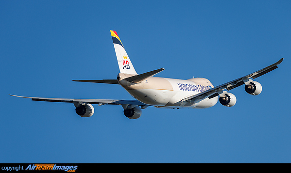 1 of 2 B748F of HongYuan Group operated by Air Belgium Boeing 747-87UF