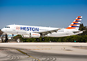 First A320 in full colours for Lithuanian newcomer Heston Airlines.