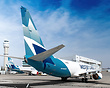 The second 737 BCF for WestJet Cargo parked next to the first on the a...