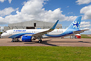 Caught at East Midlands is this Interjet A320neo of Mexico. The aircra...
