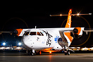 An Air North Cargo ATR 42 featuring a special native art scheme on the...