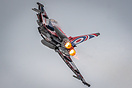 RAF Typhoon display team with blackjack at Teesside Airshow 2022