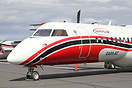 Ex-Flybe DHC-8-400 converted for  firefighting operations.