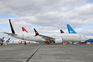 Boeing B737 Max-8 aircraft stored at Moses Lake.