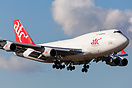 Operating a cargo flight into Birmingham from Nur Sultan