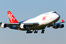 Retains partial livery of World Airways