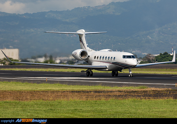 Departing with FIFA personnel after final match of 2022 FIFA U-20 Women's World Cup Gulfstream G650