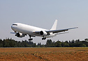 Maersk Air Cargo Boeing 767 on her first flight