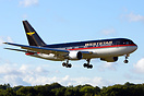One of many aircraft bringing foreign dignitaries to the UK for the fu...