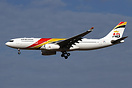 Delivery of the first Airbus A330-200 Pax from WOE. Former A6-EYU.