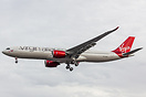First Airbus A330-941neo for Virgin Atlantic caught completing its fir...