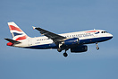 British Airways flight BA906/BAW906N seen on final approach to Frankfu...