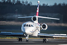 The new RAF Northolt 32 SQN VIP Dassault Falcon 900 LX G-ZABH named E...