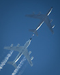 RAF Mildenhall Boeing KC-135T 59-1464 LAGER807 Refuelling United Sta...