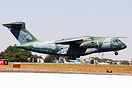 KC390 taking off for a couple of flypasts at Aero India 2023. If u loo...