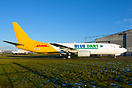 The First Boeing 737-800 for India's Blue Dart Aviation recently emerg...