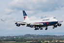 landing for scheduled maintenance at British Airways Maintenance Cardi...