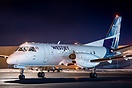 First Saab in the new WestJet livery.