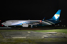 On delivery from Boeing