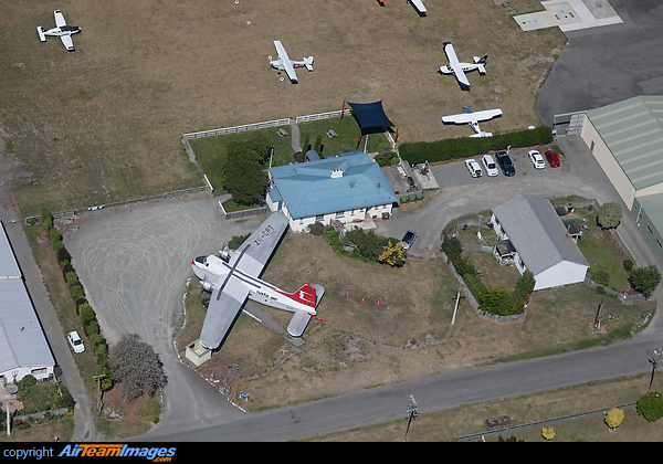 An aerial view of Omaka Aerodrome Omaka Aerodrome