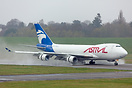 Arriving into Birmingham after freight flight from Dammam in Saudi Ara...