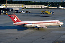Basic Balair livery with revised Swissair titles